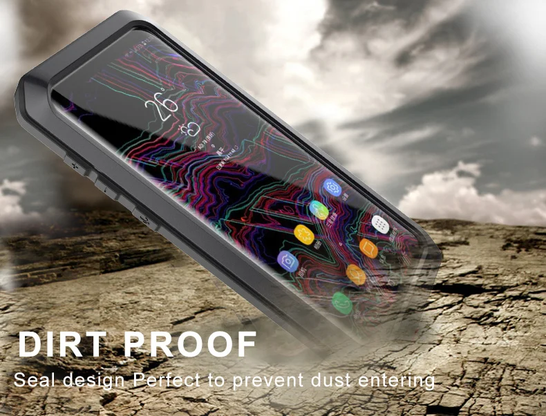 Сверхпрочная защита Doom Armor металлический алюминиевый чехол для Samsung Galaxy S9 S8 Plus S7 S6