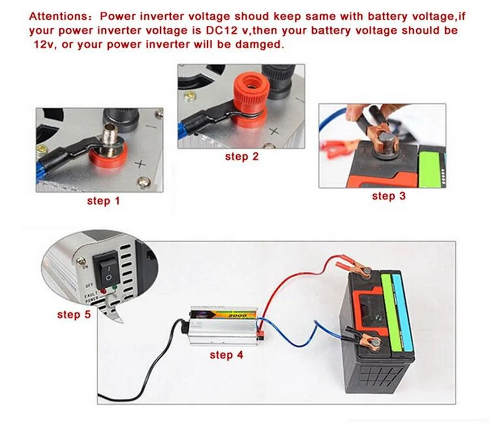 DC 24 V к AC 110 V/Универсальное напряжение DC 12 V к AC 220 V/двойной USB Красный Овальный инвертор питания DC 12 V к AC 110 V/DC 24 V к AC 220 V/