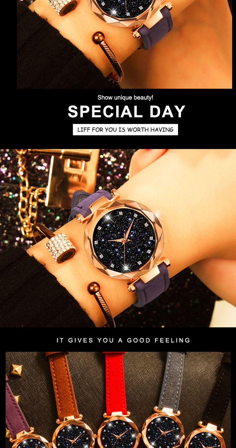 rose gold watch  (17)