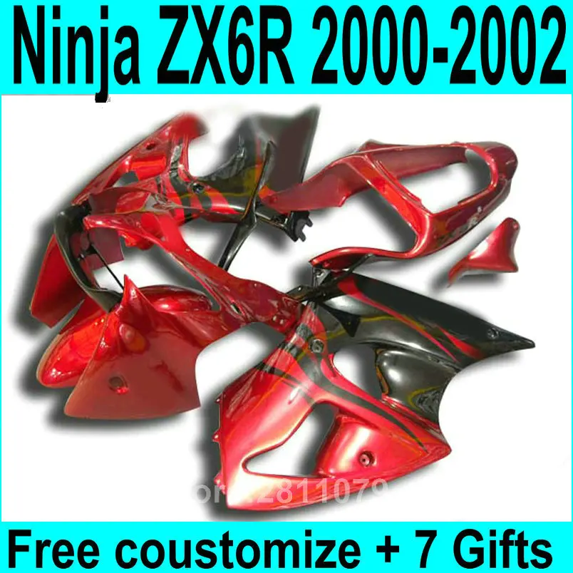 New hot injection mold fairing kit for kawasaki Ninja ZX6R 2000 2001