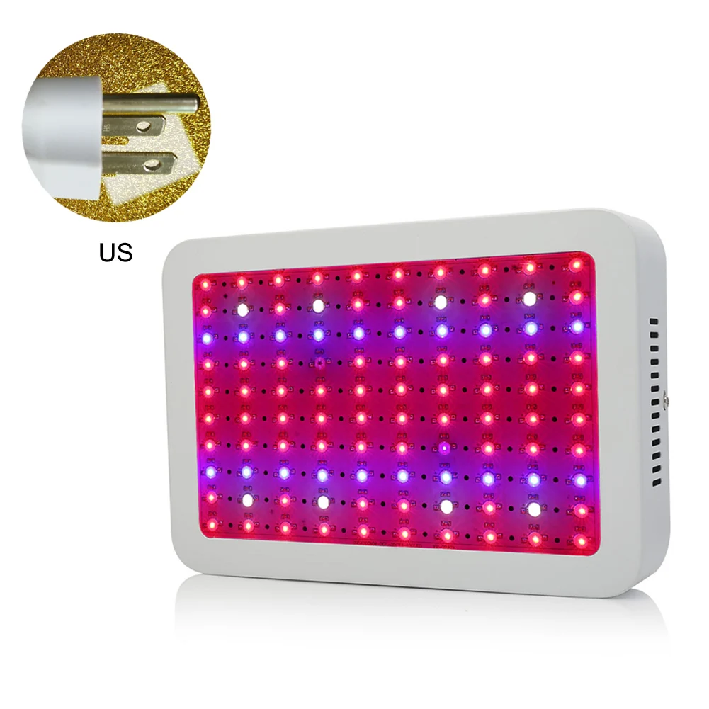 

Plant Grow Light Full Spectrum 5000lm 100 Leds Grow Light 1000w Led Grow Lamp For Indoor Plant Veg