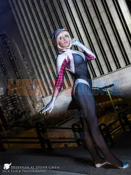 

Gwen Stacy Costume The Amazing Spider-Man Gwen Stacy Suit Thick Spandex Print Lady Superhero Cosplay Costume Custom Made