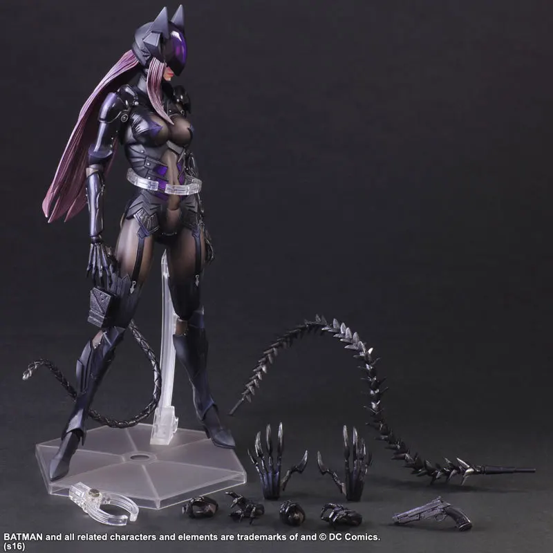 New New DC Comics Super Hero Batman Series Film Variant Play Arts Kai NO.2 Catwoman Action Figure T