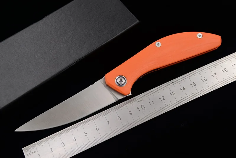 Складной нож JUFULE Sigma с шарикоподшипником лезвие D2 рукоятка G10 карманный кухонный