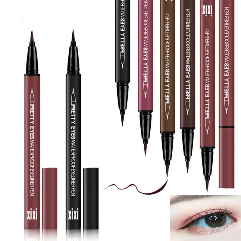 

High Quality Fast Dry Waterproof Eyebrow Eyeliner Brand Women Long Lasting Liquid Eyebrow Pen Professional Makeup Cosmetic Tool