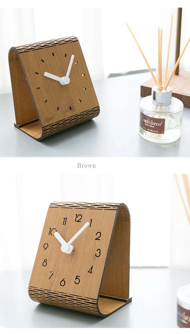 clock retro clock with time projection clock vintage automobile clock alarm clock bedroom clock clock flip watch table table clock vintage table clocks office decoration  (10)