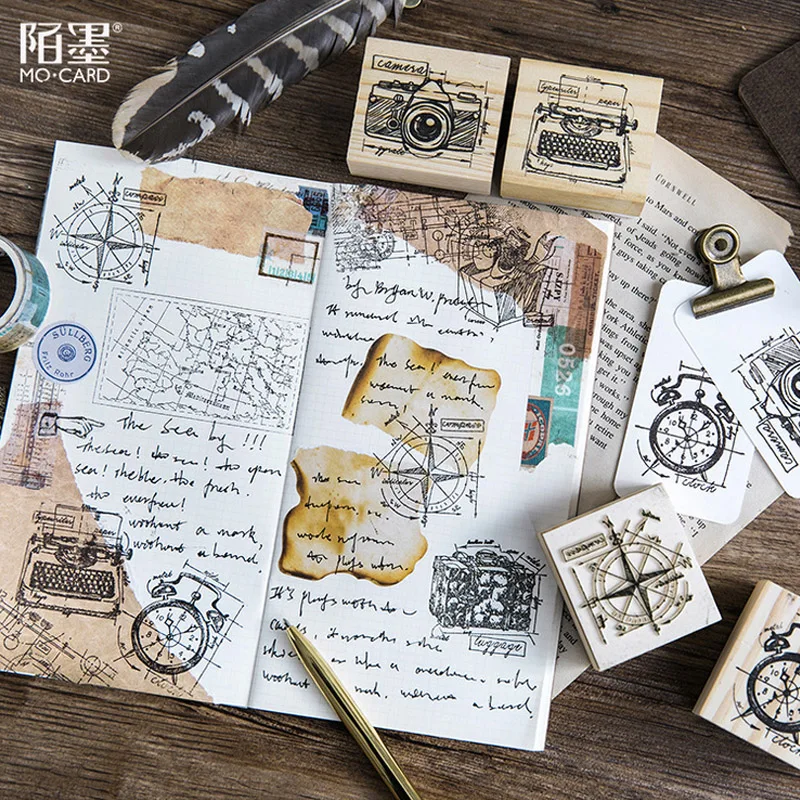 vintage kompass geschenk boxen kamera holz stempel diy handwerk holz vintage kompass geschenk boxen kamera holz stempel diy handwerk holz stempel fur scrapbooking stempel schreibwaren scrapbooking in vintage kompass