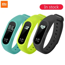 100% Original Xiaomi Mi Band 2 Smart Fitness Bracelet Watch Wristband Miband OLED Touchpad Sleep Monitor Heart Rate Mi Band2