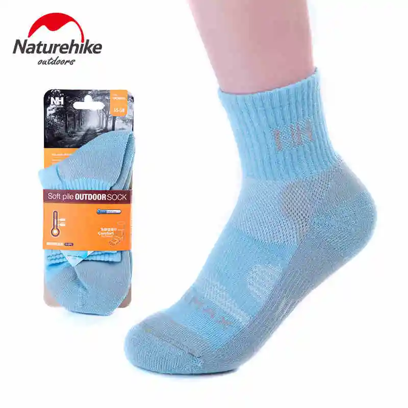Outdoor Thick Warm Quick Dry Sweat Coolmax Woman Socks Climing Cotton