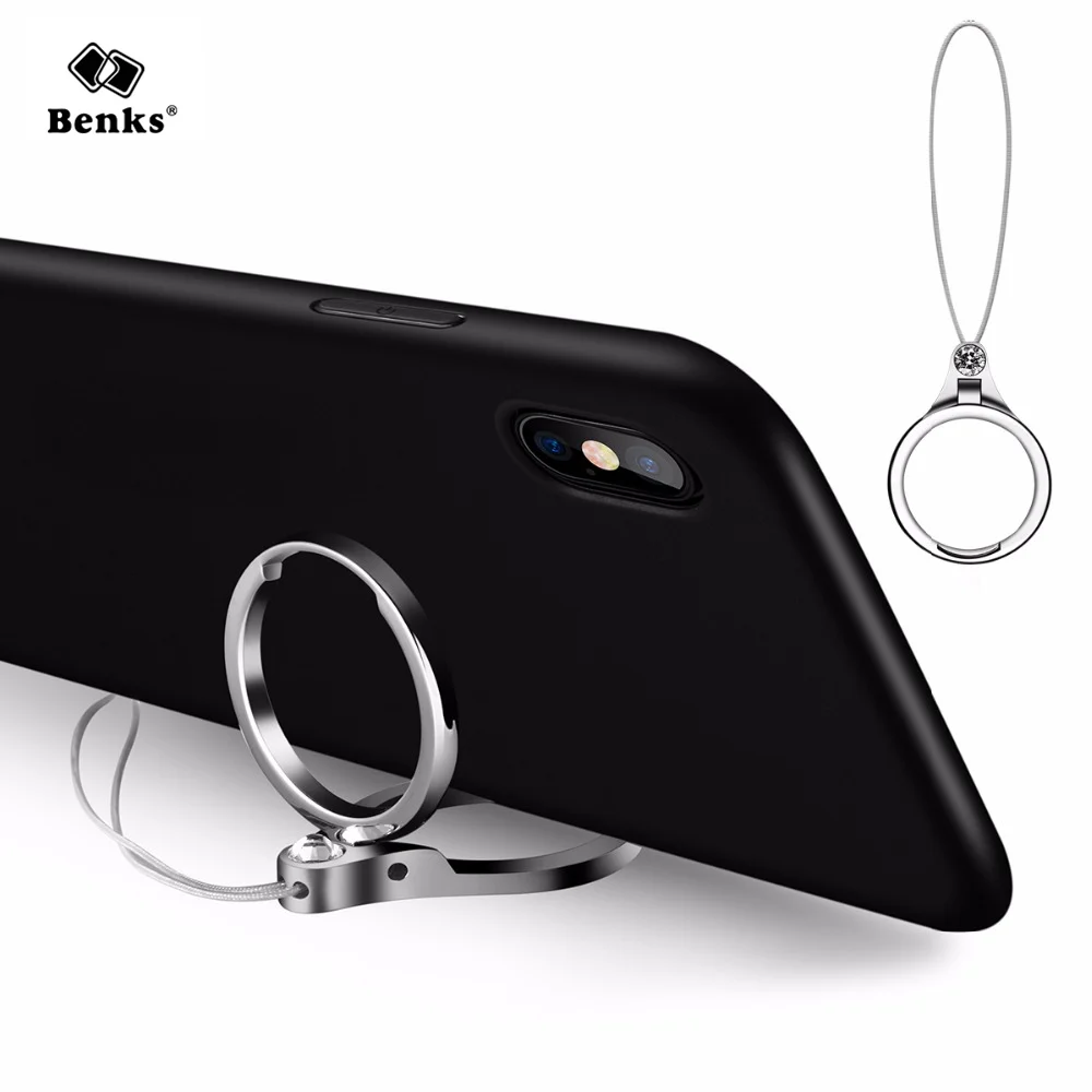 Benks 360 Degree Metal Finger Ring String Holder Mobile Smartphone