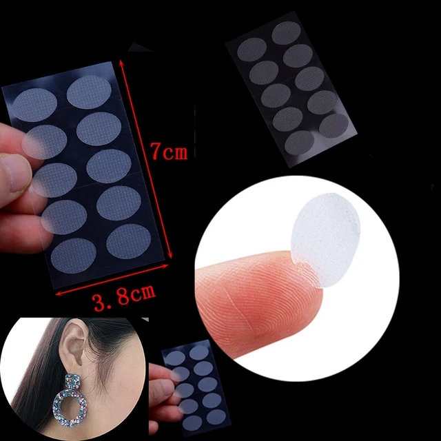 100 Patches Invisible Ear Lift Ear Lobes And Relieve Strain From Heavy  Earrings For Ear Lobe Support Tape For Stretched - AliExpress