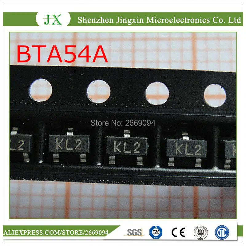 

100PCS Schottky diodes BAT54A KL2 0.2A/30V SOT23