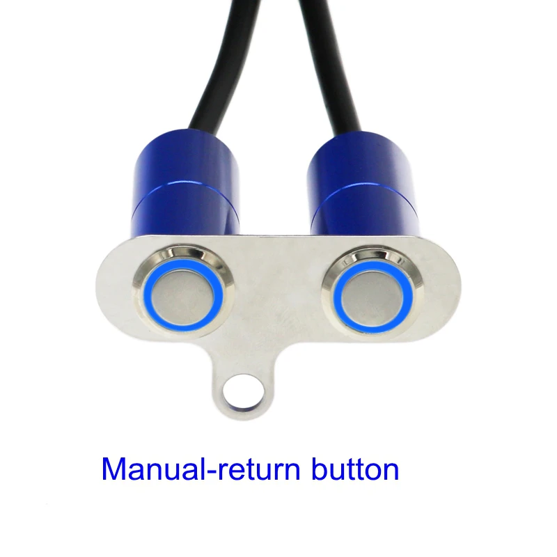 MotoLovee светодиодный МОТОЦИКЛ Переключатель Алюминий сплав туман Свет Рог начало убить руль регулируемое крепление Водонепроницаемый кнопка переключения
