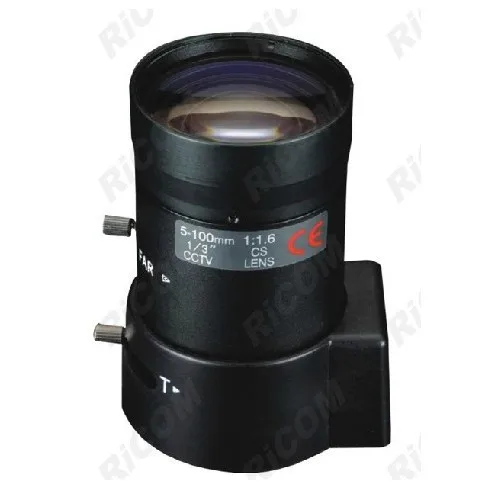 

1/3 CS 5-100mm Auto Iris Lens