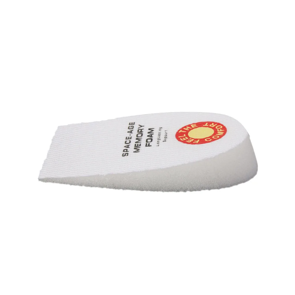 Footful Shoes Insoles Cushion Heel Cup Pads Inserts Heel Pain Spur Sponge