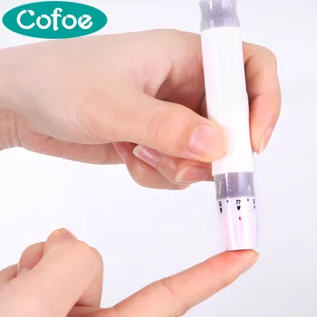 

Household Adjustable Glucosemeter blood collecting Pen No needles Cupping Pricking blood collector no test strips