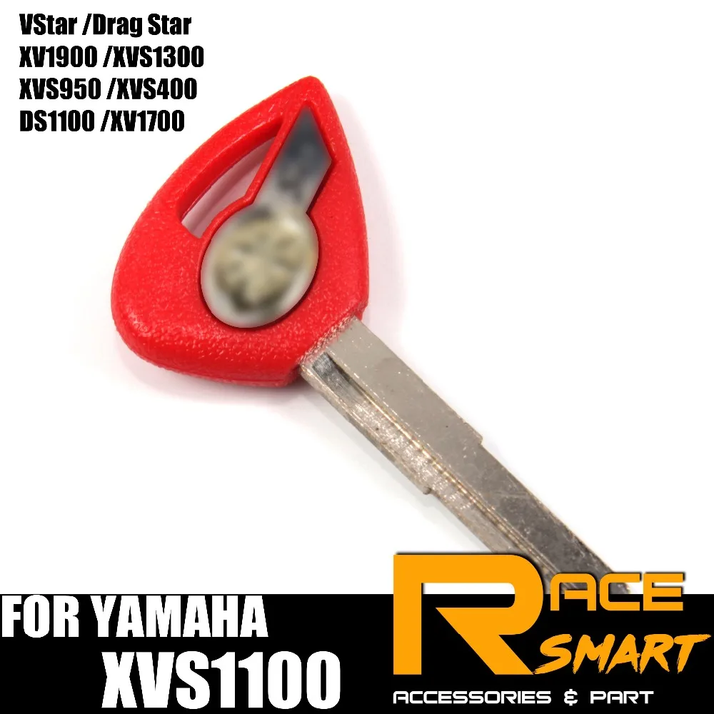 

Motorcycle Blade Keys For YAMAHA XV1900 XVS1300 XVS950 XVS400 DS1100 / XV1700 / XVS1100 Uncut Blank Key Rings VStar Drag Star