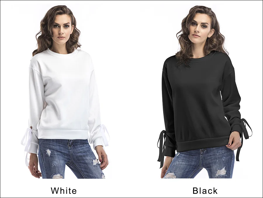 Gladiolus New Fashion Spring Autumn Sweatshirt Women O-Neck Lace Up Long Sleeve Pullover Women Hoodie 2019 Ladies Tracksuit Tops (22)