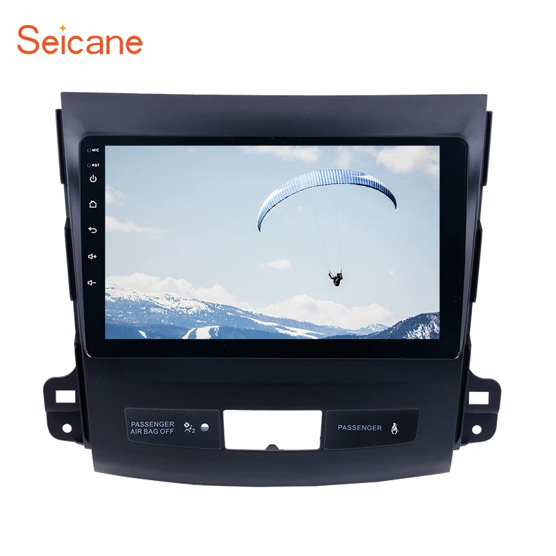 

Seicane 2Din GPS Multimedia Player 9" Android 8.1/7.1 Car Radio For MITSUBISHI Outlander 2006 2007-2014 Audio Support Bluetooth