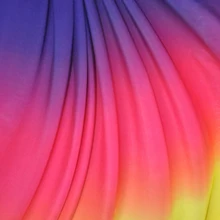 Обучение одежда мягкие волокна одежда Материал гимнастика трикотажа Джерси Ткань этап Yoga лайкра спандекс Ткань