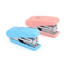 MIRUI милые конфеты мини-степлер офисные канцелярские принадлежности для школьников, студентов металл пластик Руководство Бумажный степлер применение № 10 скобы