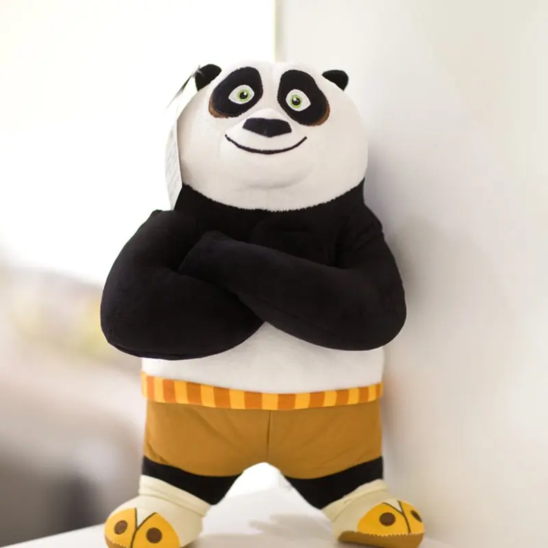 Новый оригинальный кунг фу Тигрица Тигр аниме животное милая мягкая плюшевая