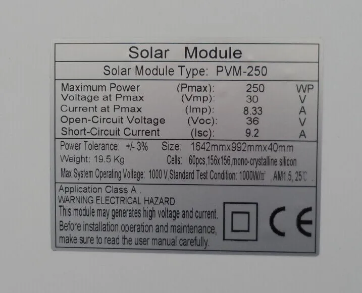 Singfo Solar регулятором солнечного заряда модуль 20v 250w 4 шт. фотоэлектрическая Солнечная энергия Системы 1000W 1KW Солнечные энергетические установки для дома на сетке