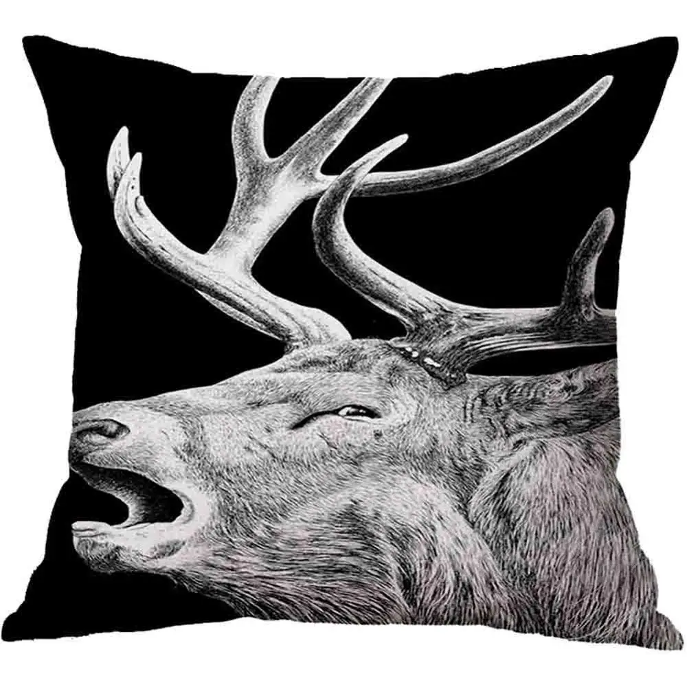 4 Deer Cushion Cover