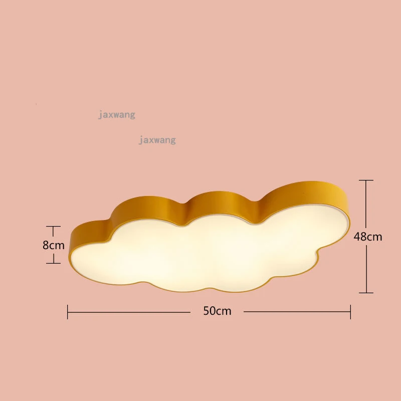 Светодиодный потолочный светильник облако гостиная спальня потолок свет парк развлечений детский сад девушка потолочный светильник цвет потолочные потолочный светильник столовая Лофт