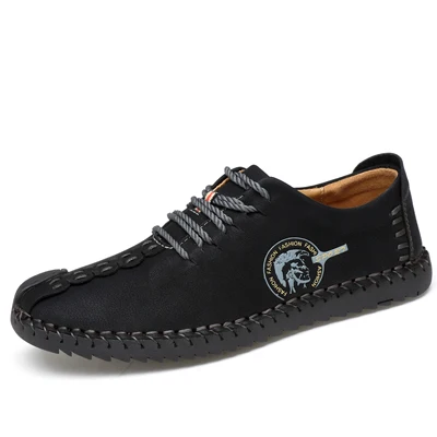 Chaussure yellow Hommes En Calzado kahiki Black Appartements Homme Rond Bout Chaussures Hombre De Cuir Dentelle Mode Jaune Nubuck Décontractées Noir w8xEqU