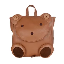 Animaux bébé sac à dos enfant enfants enfants belle ours en forme de cuir PU cartable Campus sac à dos petit sac à dos jouet sac à dos