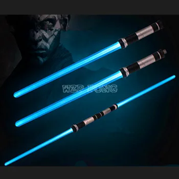 

2 Pcs/set Lightsaber Toys Saber Adjustable Laser Sword Light Up Led Flashing Double Light Saber Toy Sword Boys Christmas Gifts