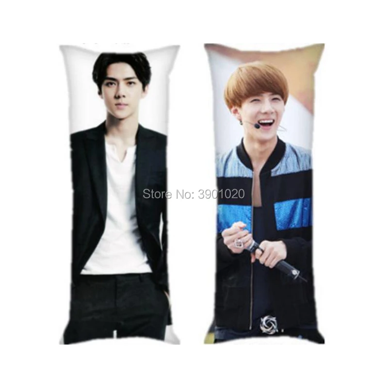 Корейская подушка для тела BAEKHYUN CHEN CHANYEOL KAI SEHUN Kris XIUMIN SUHO подушки бойфренда 40 см * 100