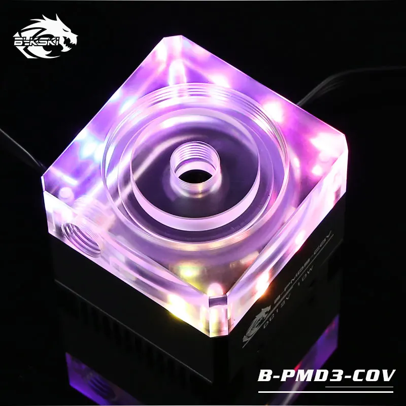 Bykski B PMD3 COV 5 в RGB водяное охлаждение насос с радиатором 600л DDC серый|cooling pump|water cooling