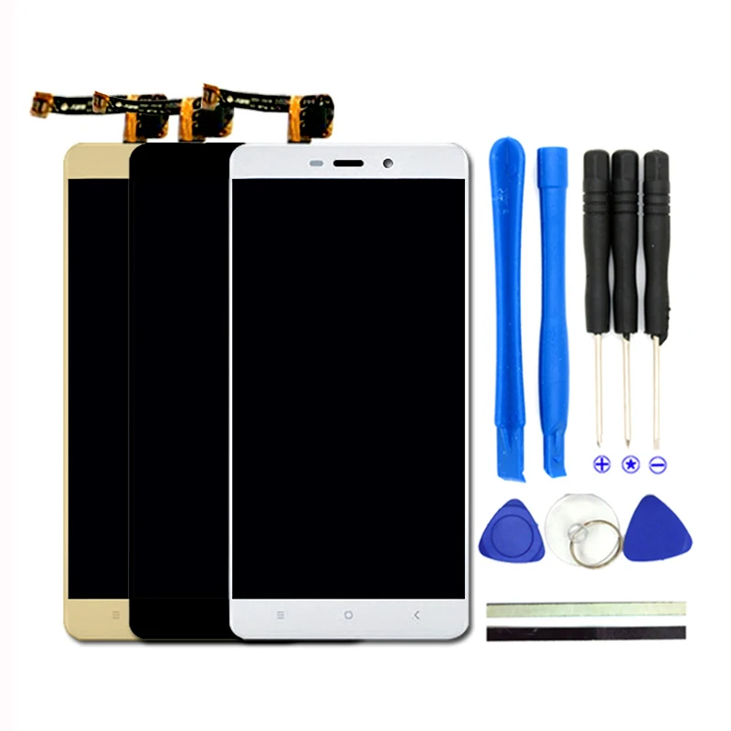New 5.0inch For Xiaomi Redmi 4 Prime LCD Display Digitizer + Touch ...
