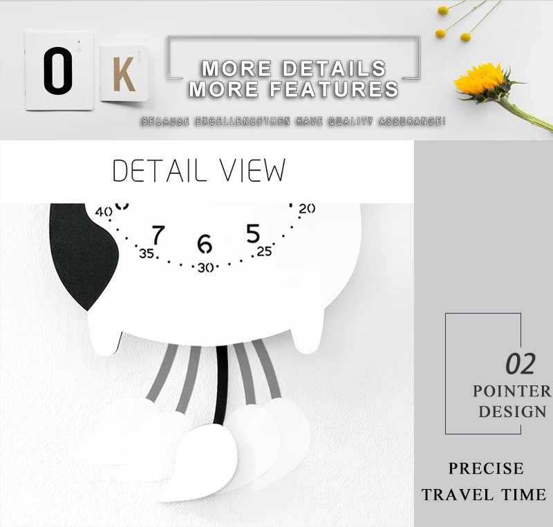 wall sticker clock diy clock diy clock (5)