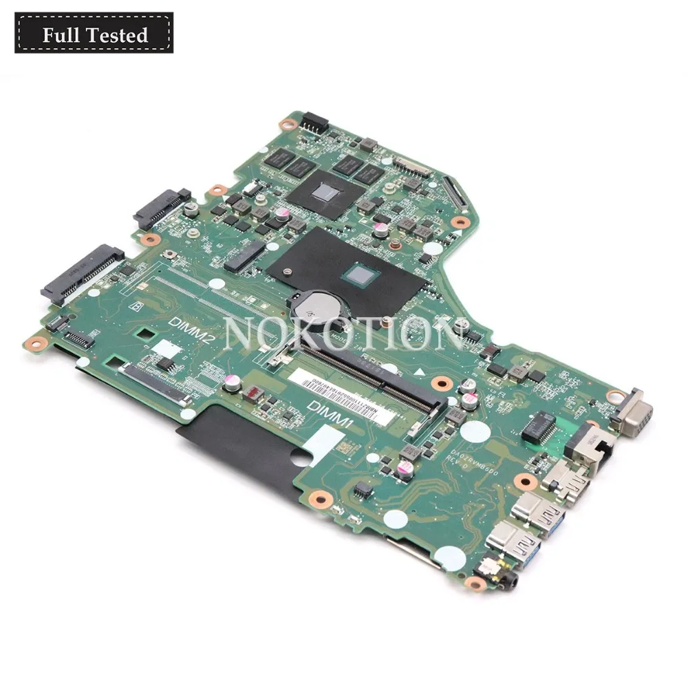 NOKOTION NBMZ111005 NB. MZ111.005 материнская плата для ноутбука для Acer asipre E5-532G DA0ZRVMB6D0 SR29F N3150 процессор 920 м графика основная