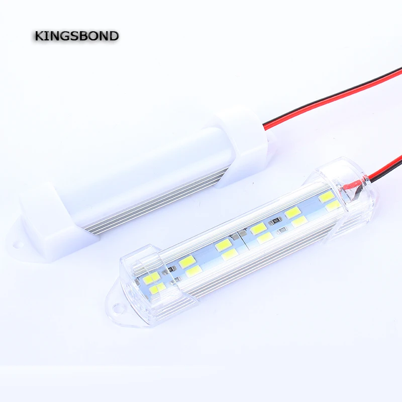 

10CM DC12V Short mini LED Bar light doule chip 5630 With PC cover 6leds Rigid led strip light 2W hard strip