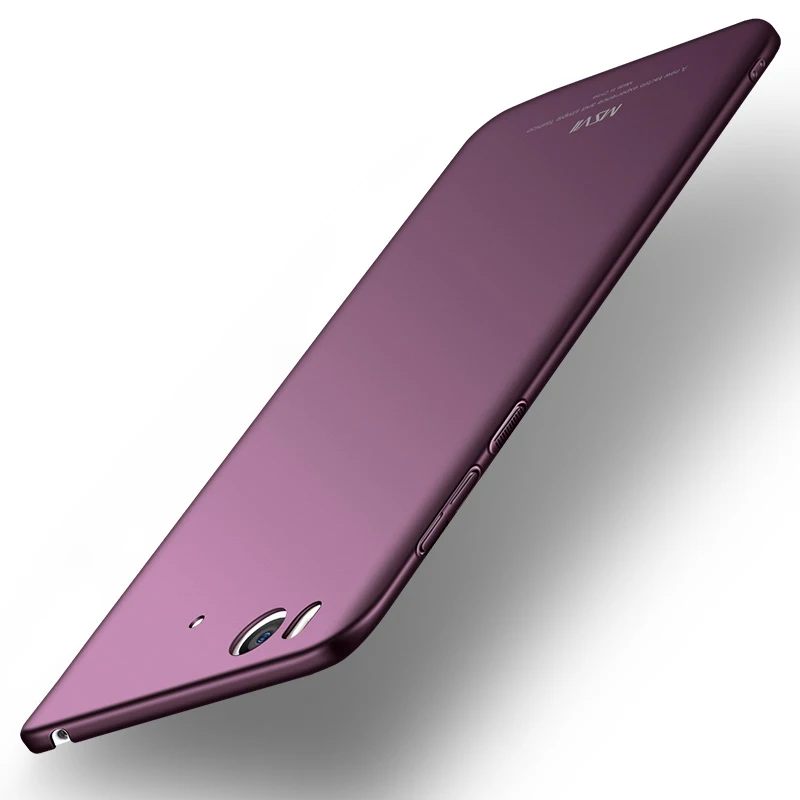 

Original MSVII Case For Xiaomi Mi 5s Cases Luxury Thin Scrub Hard Back PC Case Cover For Xiaomi Mi5s Plus Case Mi 5s Plus Covers