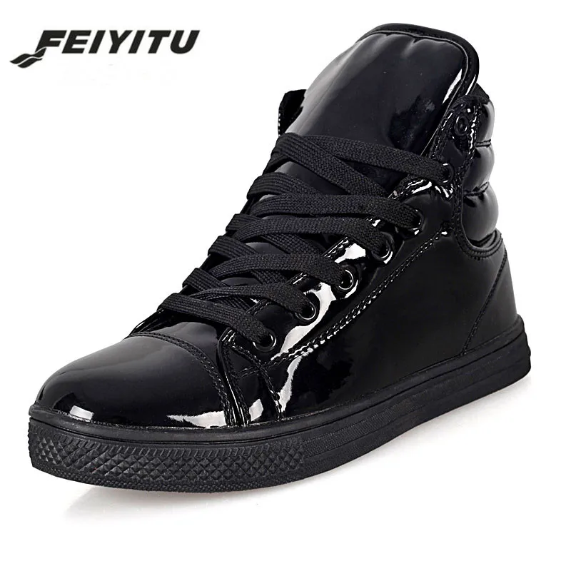 Женские высокие ботинки Feiyitu сезон весна осень модная женская обувь на шнуровке
