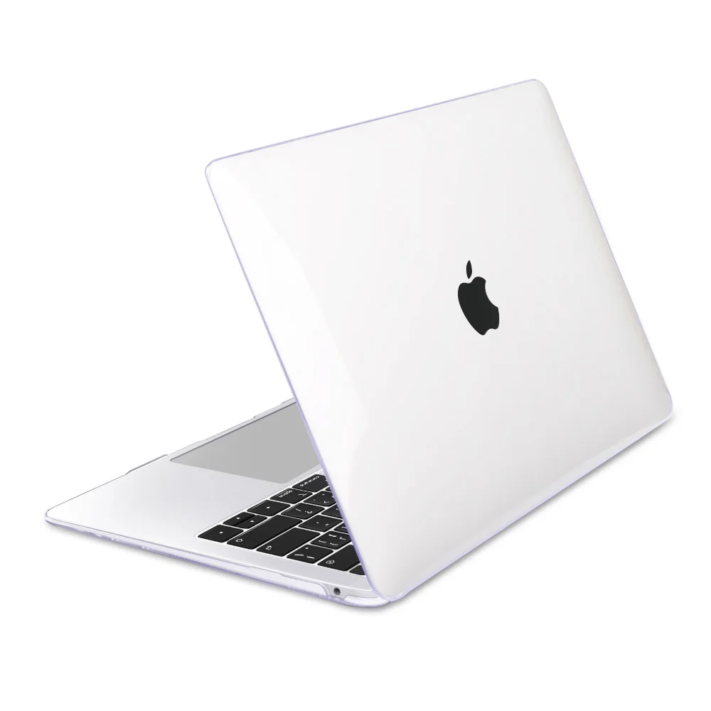 Чехол Redlai Crystal Flowers для MacBook Air 13 дюймов A1932, чехол для ноутбука Pro retina 13 15 16 дюймов, сенсорная панель A2141 A2159 A1990 - Color: Crystal Clear