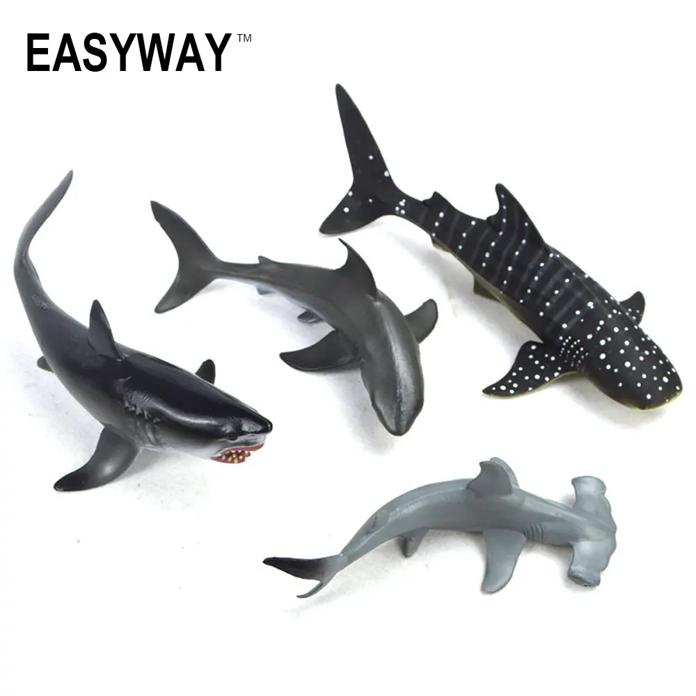 Mr.Froger Aquatic Creatures Model Toy Shark Wild Animals
