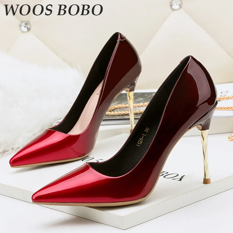 

Woman Brand Sexy High Heels Thin Heels Summer Fashion Womens Pumps Party Wedding Casual Shoes Ladies Concise Pointed Toe Elegant