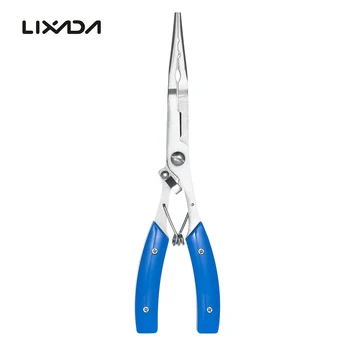 

Lixada Fishing Clip Stainless Steel Carp Fishing Accessories Tackle Cut Line Cutter Scissors Multifunctional Fishing Plier