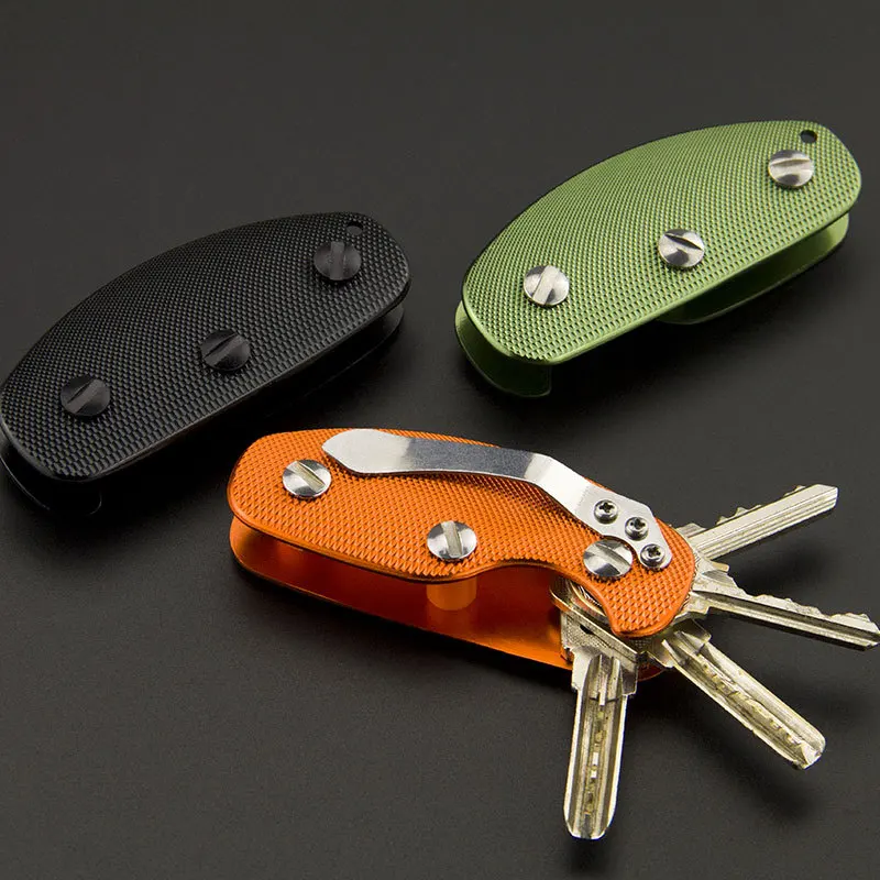 Metal Key Wallet DIY EDC Pocket Key Organize Smart Key Ring Wallets Metal Car Keys Holder Collector Housekeeper Keychain цена Metal Key Wallet DIY EDC Pocket Key Organize Smart Key Ring Wallets Metal Car Keys Holder Collector Housekeeper Keychain цены онлайн