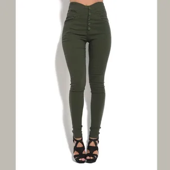 

winter warm 2018 high Elastic Waist Casual stretch Skinny Pencil Pants Women Slim trousers Plus size Clothing Female Leggings