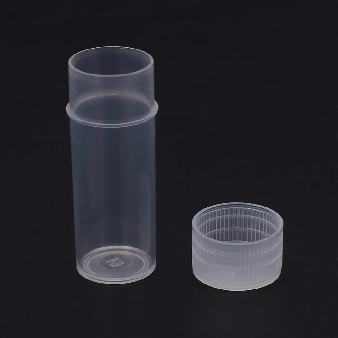 Прозрачный небольшые пустые Пластик бутылки 5 мл пустая трубка Пластик Прозрачный флакон для образцов контейнер для хранения 5/20/50 шт