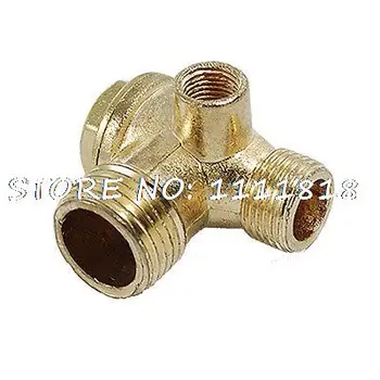 

Air Compressor Fittings Threaded Check Valve Gold Tone Odraz