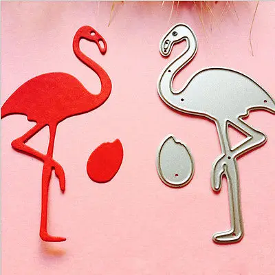 

Flamingo metal die cuts metal cutting dies scrapbooking suit for sizzix fustella big shot cutting machine