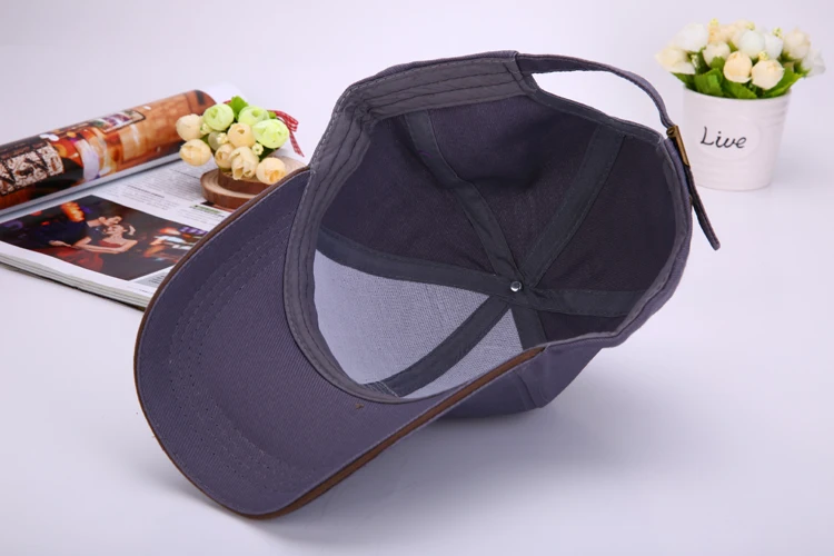 Long Keeper Brand Design algodón gorra de béisbol ocio sólidos simples del SnapBack sombreros para los hombres bone casquette DE MARQUE gorras beisbol